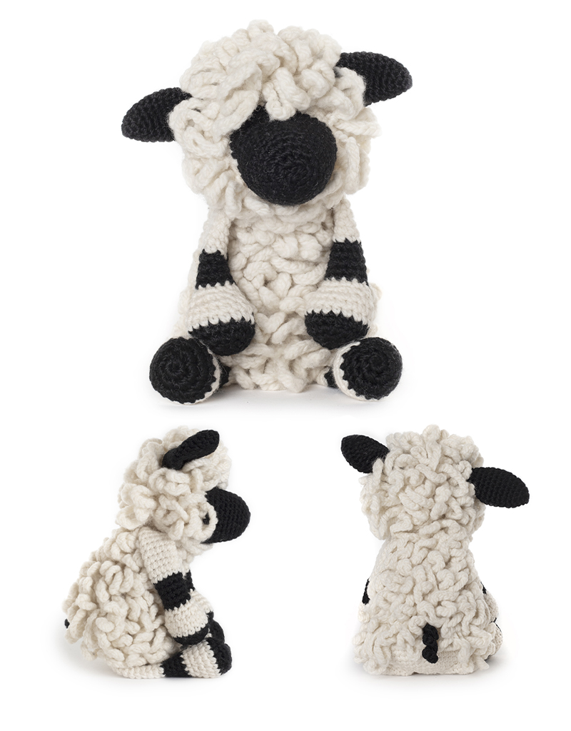 toft ed's animal lisa the valais blacknose sheep amigurumi crochet
